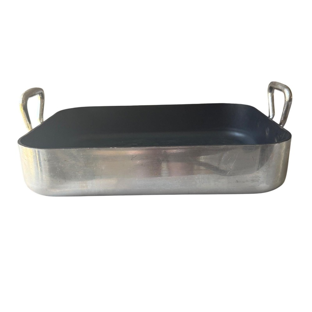 Williams Sonoma France Roasting Pan — 1990s French Aluminum Nonstick - Picture 4 of 8